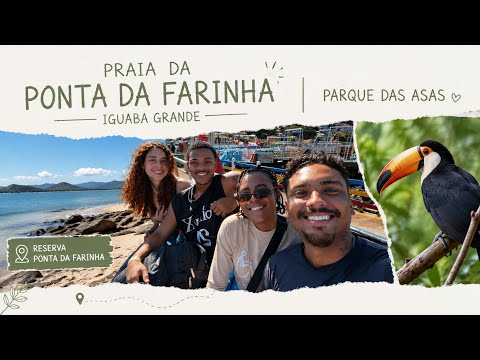 Reserva Ponta da Farinha | Praia dos Ubás- Iguaba Grande |Camping Araruama Beach| Parque das Asas 🦋