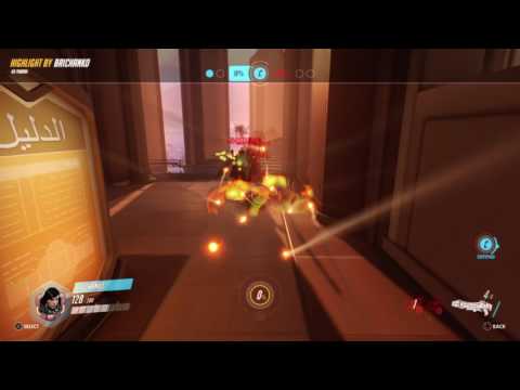 Overwatch:Pharah Rocket Barrage