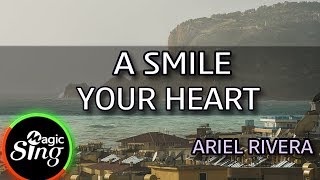 [MAGICSING Karaoke] ARIEL RIVERA_A SMILE IN YOUR HEART karaoke | Tagalog