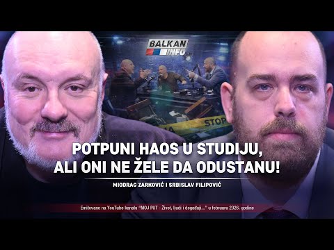 AKTUELNO: Zarković i Filipović – Potpuni haos u studiju, ali gosti ne žele da odustanu! (7.2.2026)