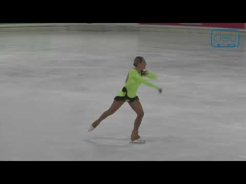 Bibiana Srbecka. Oberstdorf 2019. Masters Ladies II Artistic. 2d place