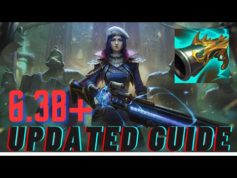Caitlyn Updated Complete Guide | A+ Tier ADC | Patch 6.3b+ | Wild Rift