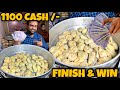 3 Plate Momos खाओ 😳😳 1100 /- CASH ले जाओ 😱😱 UNCUT VIDEO || street challenge