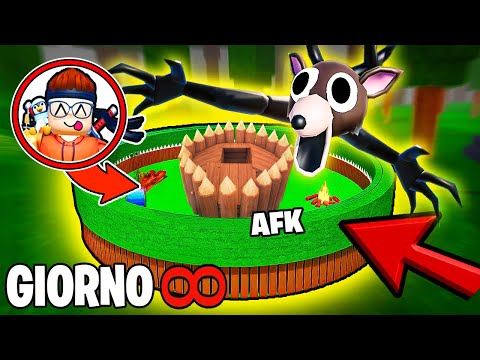Ho costruito LA BASE AFK PIÙ SICURA su 99 NOTTI NELLA FORESTA su ROBLOX