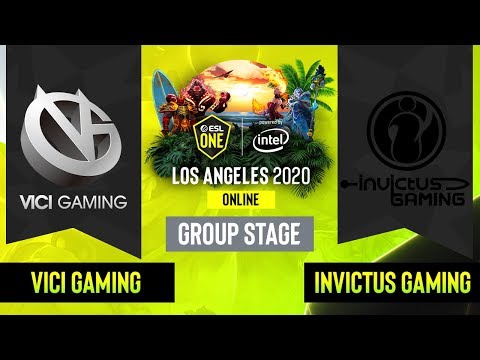 Dota2 - Invictus Gaming vs. Vici Gaming - Game 1 - Group Stage - CN - ESL One Los Angeles