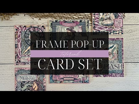 Dimensional Pop-Up Card Set Tutorial - Make a Splash - Card Kit Vol 06 2023