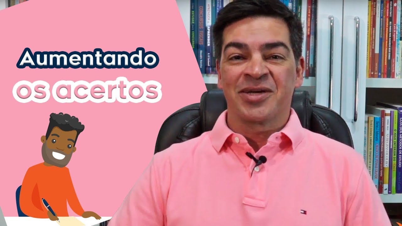 Como aumentar o percentual de acertos em questões?