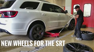 This SRT Durango Gets New Shoes & Lowered Stance