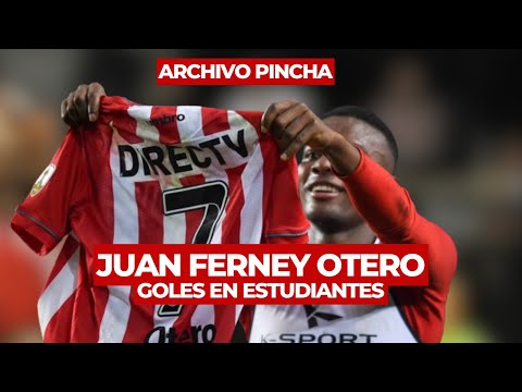 Juan Otero - Todos sus goles en Estudiantes (2017 - 2018) #ArchivoPincha