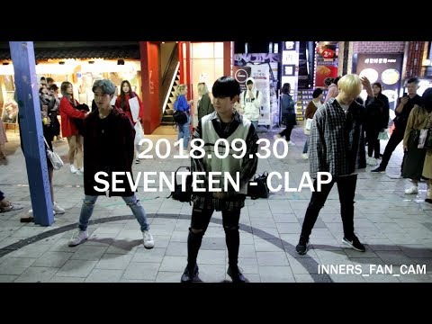 [innerS _ 이너스] 180930 홍대공연 1차 / SEVENTEEN 세븐틴 - 박수 CLAP
