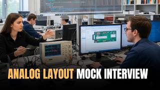 ANALOG LAYOUT MOCK INTERVIEW | Download VLSI FOR ALL App | Best VLSI Training - vlsiforall.com
