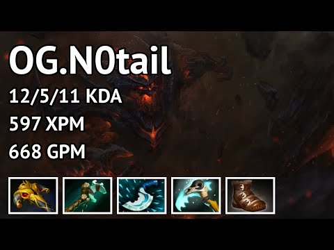 Dota Memories OG.N0tail - Shadow Fiend highlights - Game 3569149537 - Dota 2