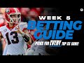Free Picks for EVERY Top 25 game in College Football [Week 5 Betting Guide] | CBS Sports HQ