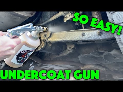 How To Use Fluid Film Undercoat Spray Gun - WareHouse9000