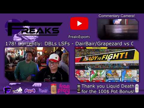 Freaks Richardson 178 Doubles LSF - Grapezard X/DairBair vs yonni/Chef - SSBU