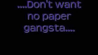 paper gangsta - lady gaga (lyrics) *i don't own it..jeez*