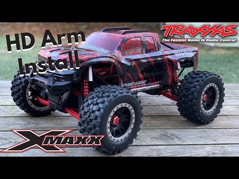 Traxxas X-Maxx Heavy-Duty Suspension Arms Install