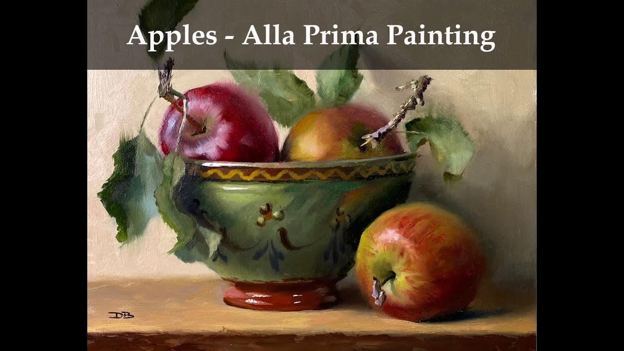 Painting a Still Life with Apples