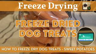 Freeze Dried Dog Treats | Harvest Right Freeze-Dried Vegetables | How to Freeze Dry Sweet Potatoes!