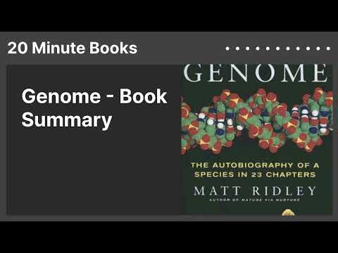 Genome - Book Summary