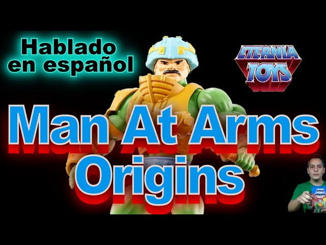 Vídeo relacionado con Masters of The Universe-HBL68 Action Figures, Color Man-at-Arms (Mattel HBL68)