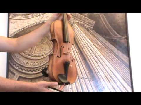 Antique 19th century 7/8 violin, presumably HOPF 148