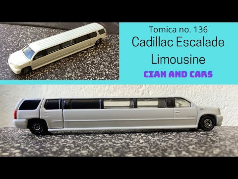 Tomica no. 136 Cadillac Escalade Limousine