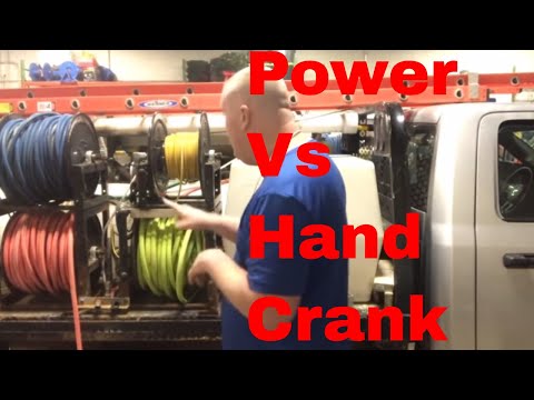 Power Vs Manual Hose Reels | Aluminum Vs Powder Coated Steel Hose Reel