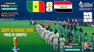 SÉNÉGAL vs IRAK - Coupe du Monde 2026 Simulation Complète du Match | Gameplay eFootball SÉNÉGAL vs IRAK - Coupe du Monde 2026 Simulation Complète du Match | Gameplay eFootball
