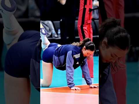 OMG😱Zehra Gunes♥️♥️ Turkish girl #volleyball #shortvideo #cutegirl