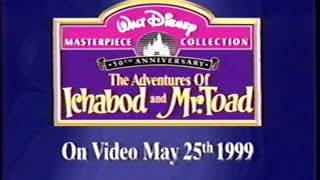The Adventures of Ichabod and Mr. Toad - 50th Anniversary (1949-1999) Promo (VHS Capture)