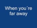 Far Away by Wolfmother with lyrics