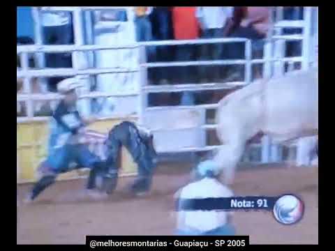 🇧🇷 Sinovaldo Correia de Melo x Cem por Cento - Rodeio de Guapiaçu 2005 #rodeio #rodeo