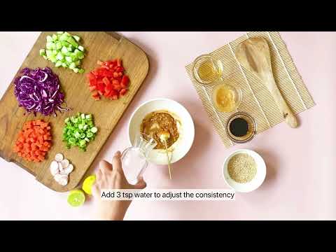 Crunchy Thai Quinoa Salad Recipe by Zoe.