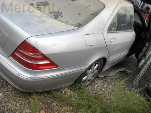 2001 Mercedes S430 SDN 4Dr Replacement Parts Car Parting Out #1553-1 Fix your car OEM