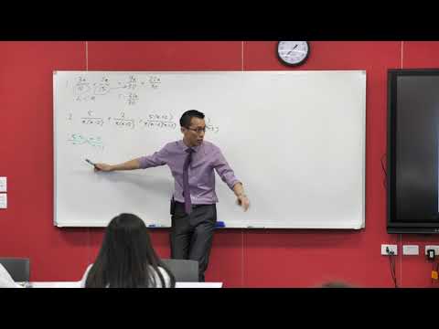 Algebraic Fractions (1 of 3: Why do they matter?)