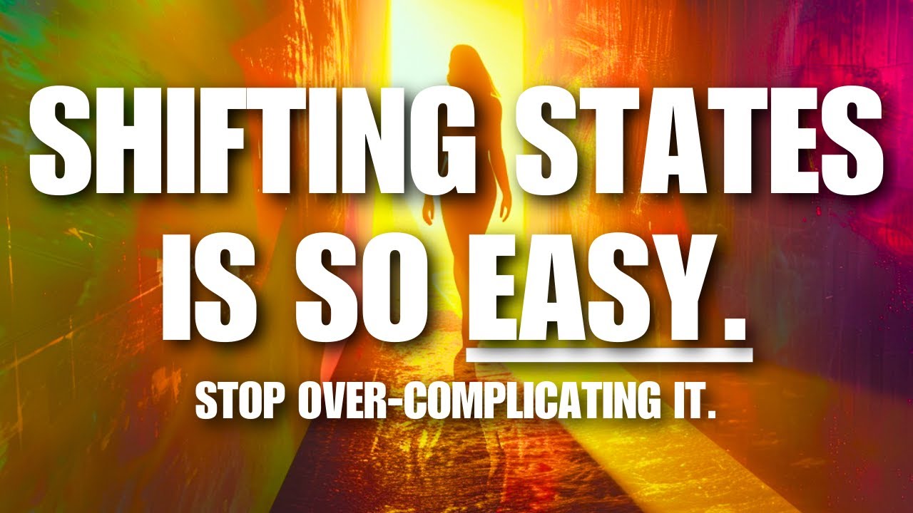 affirm once to change states INSTANTLY. Use LESS EFFORT to Manifest | Law of Assumption | Attraction