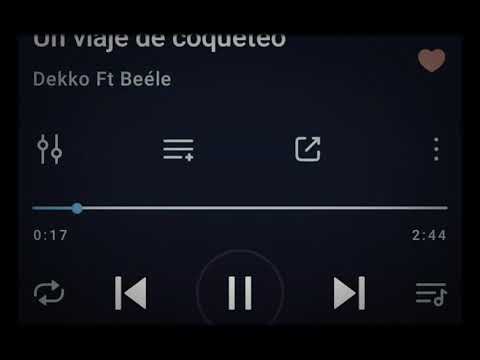 Un viaje de coqueteo - Dekko Ft Beéle (Preview)🍭🚀