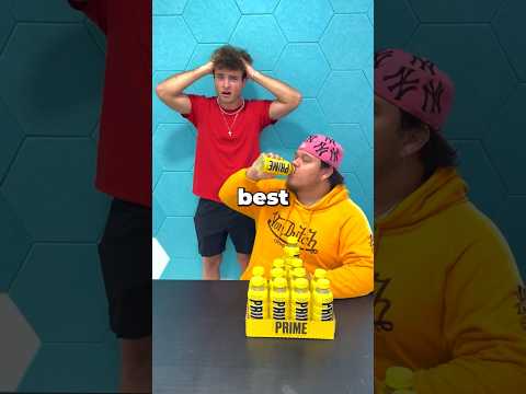 SWITCHING LEMONADE PRIME PRANK 😱 - #shorts