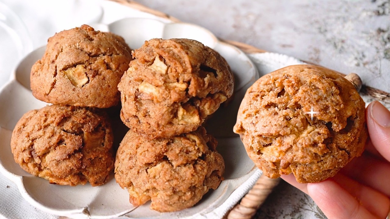 Si tienes Avena y Manzana prepárala así... Galletas Deliciosas en minutos! | Auxy