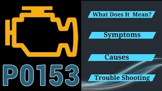 Meaning of OBD p0153