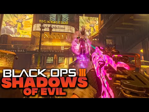 Solo Easter Egg auf SHADOWS OF EVIL! 🧟 Black Ops 3 Zombies [UNCUT]