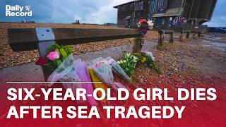 Girl, six, dies after being pulled from sea alongside family who also died