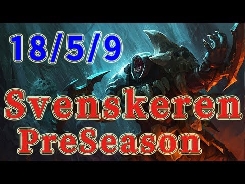 TSM Svenskeren Rengar Jungle vs Xin Zhao Patch 7.22