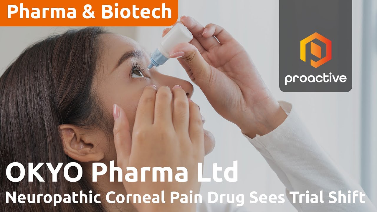 OKYO Pharma accelerates neuropathic corneal pain treatment with early closure of Phase 2 trial
