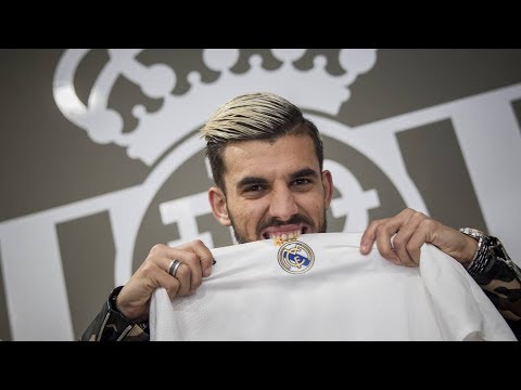 Dani CEBALLOS  first day in a REAL MADRID (Sub Eng)