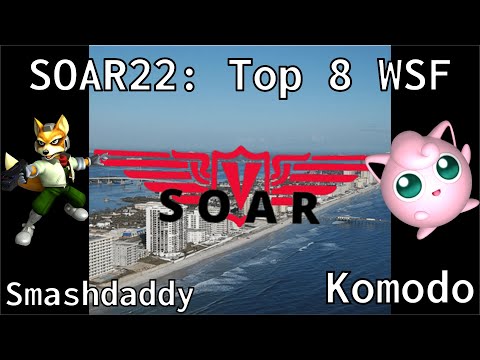 SOAR22 - Smashdaddy (Fox) vs Komodo (Jigglypuff) - Top 8 WSF