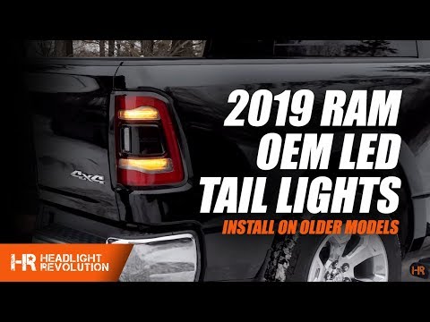 2019 Ram OEM LED Tail Light Housing Install | Headlight Revolution