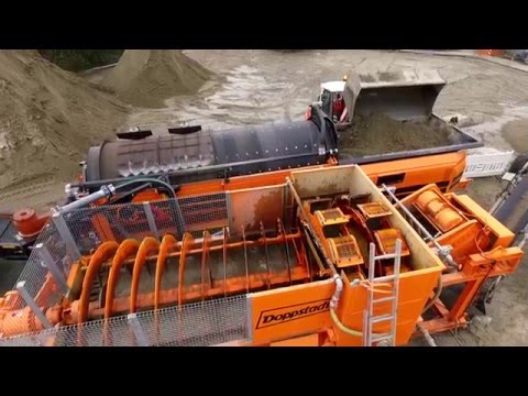 Doppstadt SM 620 (Racoon) & Sand Trap - Sand Recovery with Dewatering