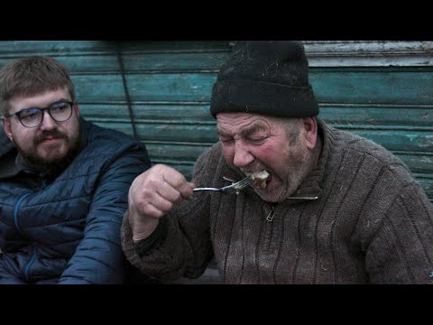 Gienek's HIT reaction to the refusal of a glass of wine and pork chop from Warsaw